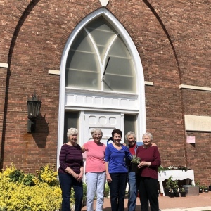 Lois Jackson, Jean, Phyllis Torrey, Brenda Whittaker, Lucille Gumbus