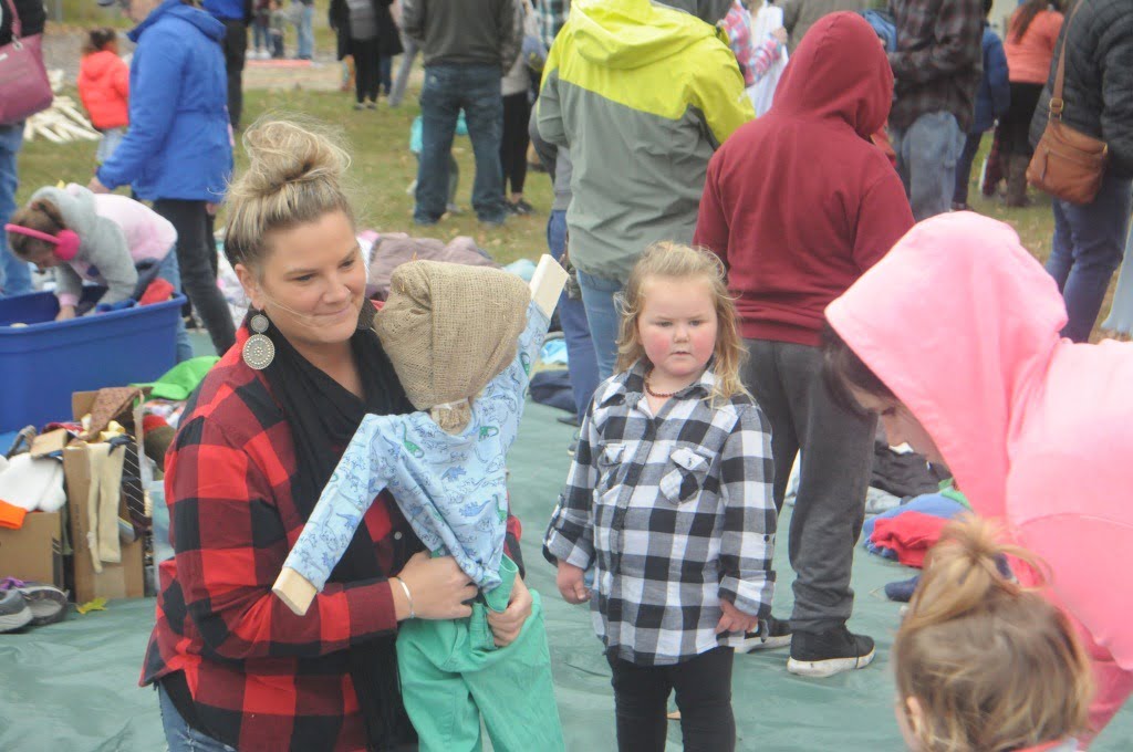 This year 144 leaf people ‘born’ at Harvestfest
