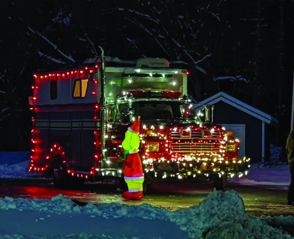 Brandon gets into the spirit