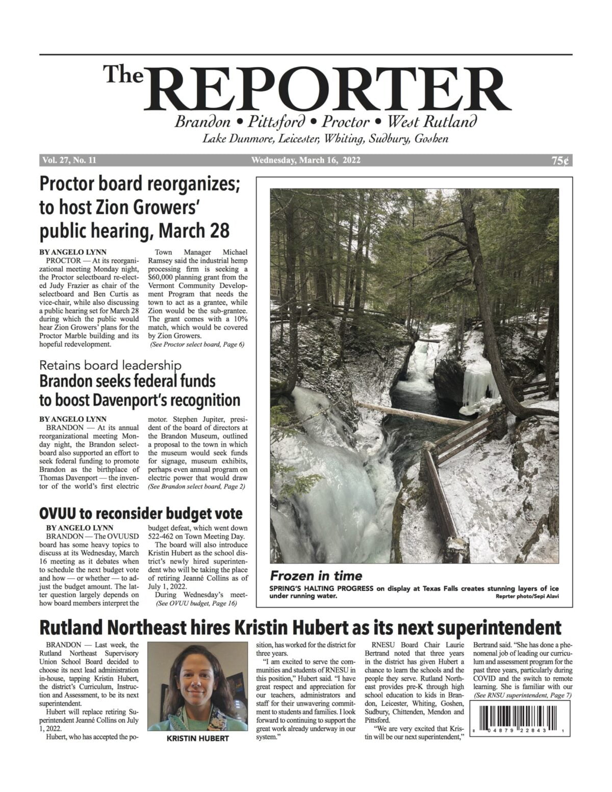 March 16, 2022 E-Edition