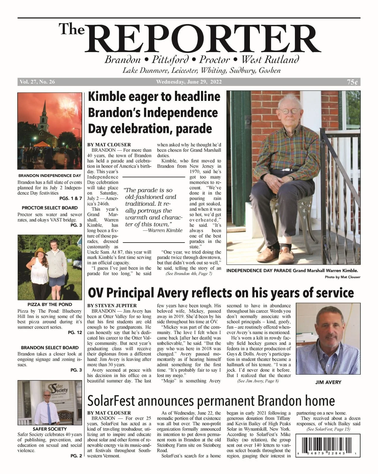 June 29, 2022 E-Edition