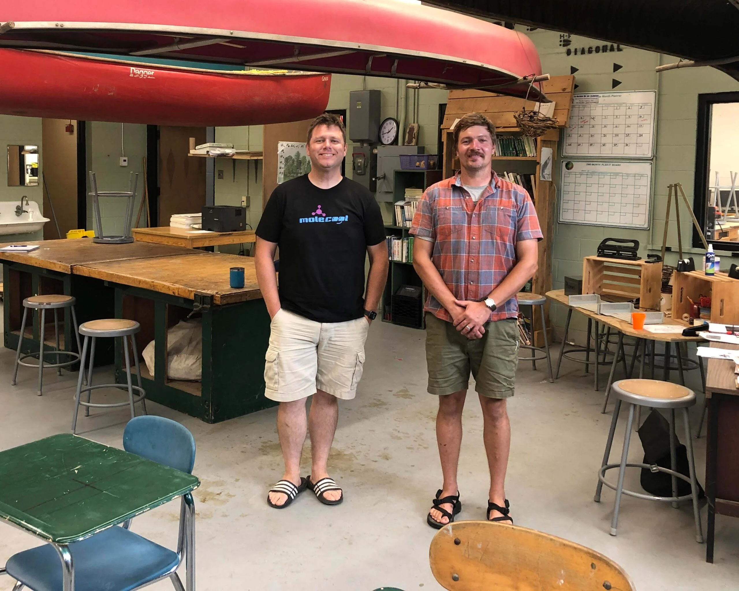Visionary teachers Josh Hardt and Devon Karpak set their sights on blazing new paths at OVUHS