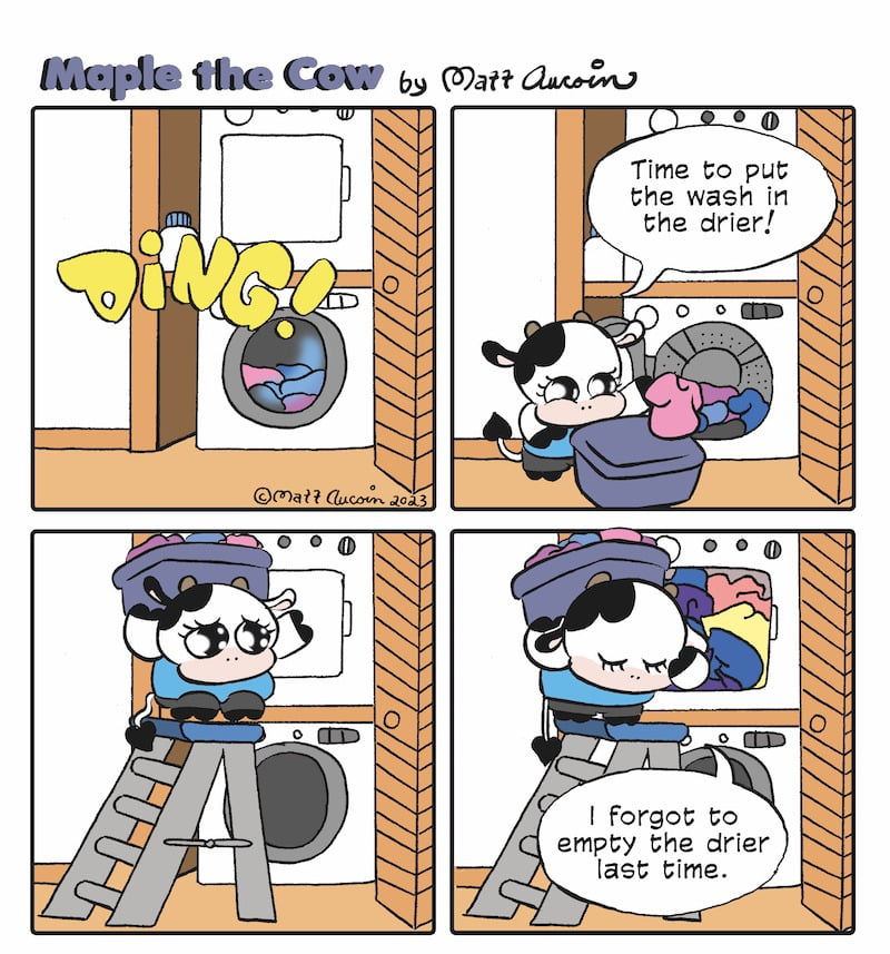 Maple the Cow: April 5