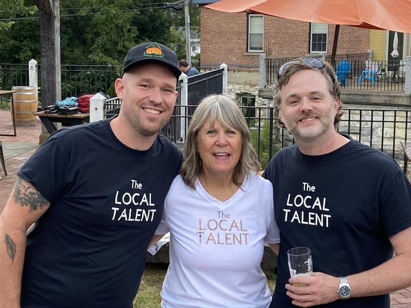 ‘The Local Talent’ rocks out in Red Clover’s beer garden
