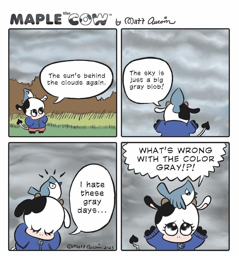 Maple the Cow: November 1