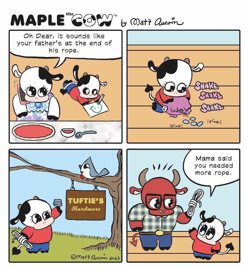 Maple the Cow: December 6