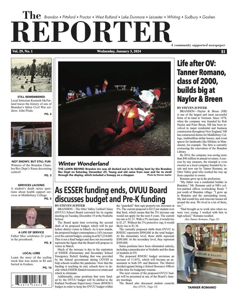 January 3 2024 E Edition The Brandon Reporter   REPT 2024 01 03 001 