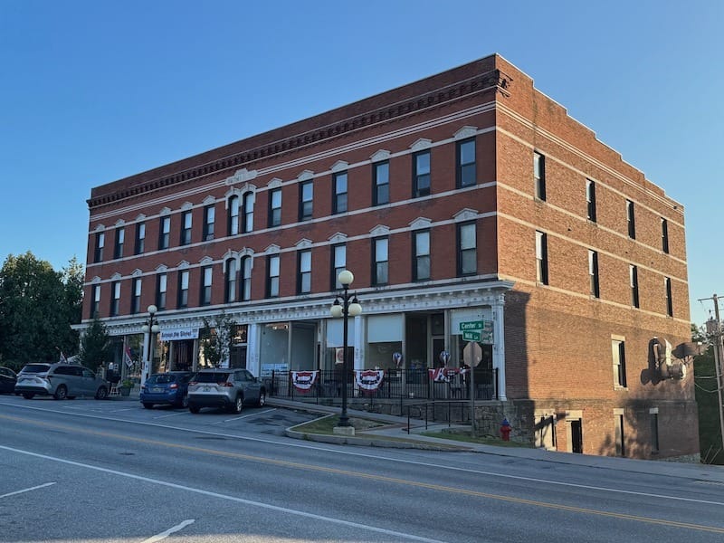 Smith’s Block rose from the ashes