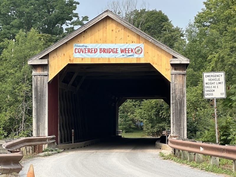 Brandon tries to protect its covered bridge